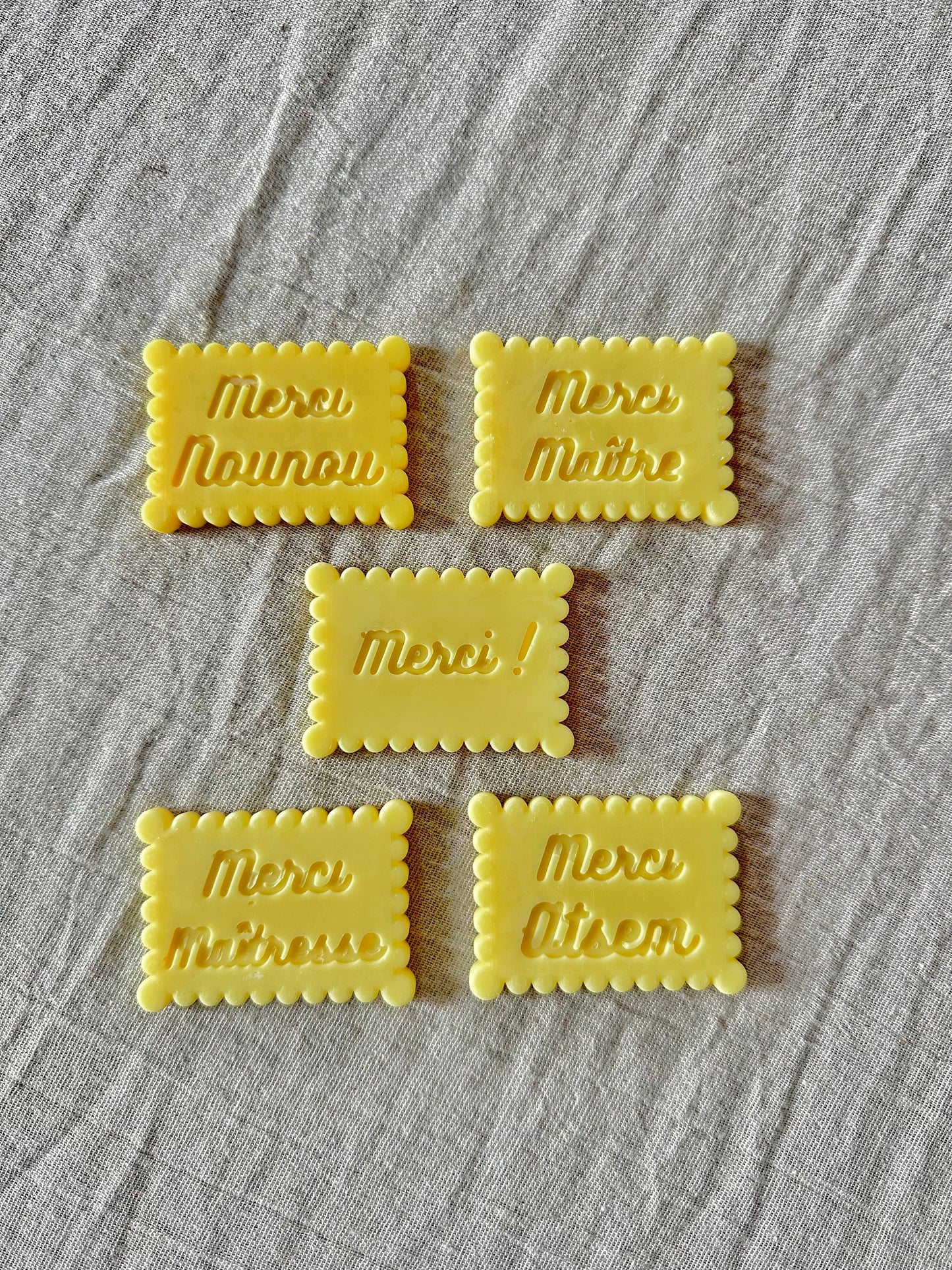 Fondant parfumé Merci 💛