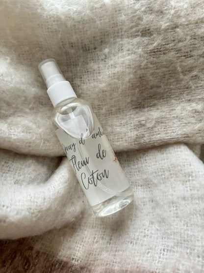 Spray d’ambiance fleur de coton ☁️