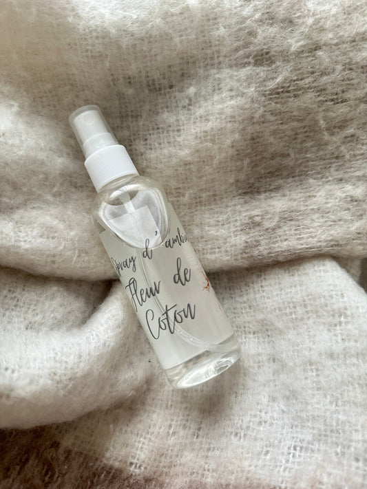 Spray d’ambiance fleur de coton ☁️